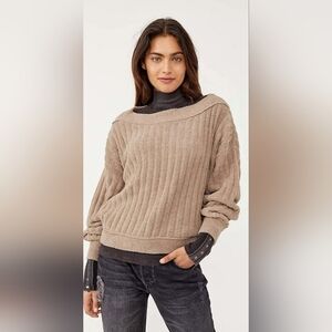 Free People Cabin Fever Pullover Sweater - Size XS